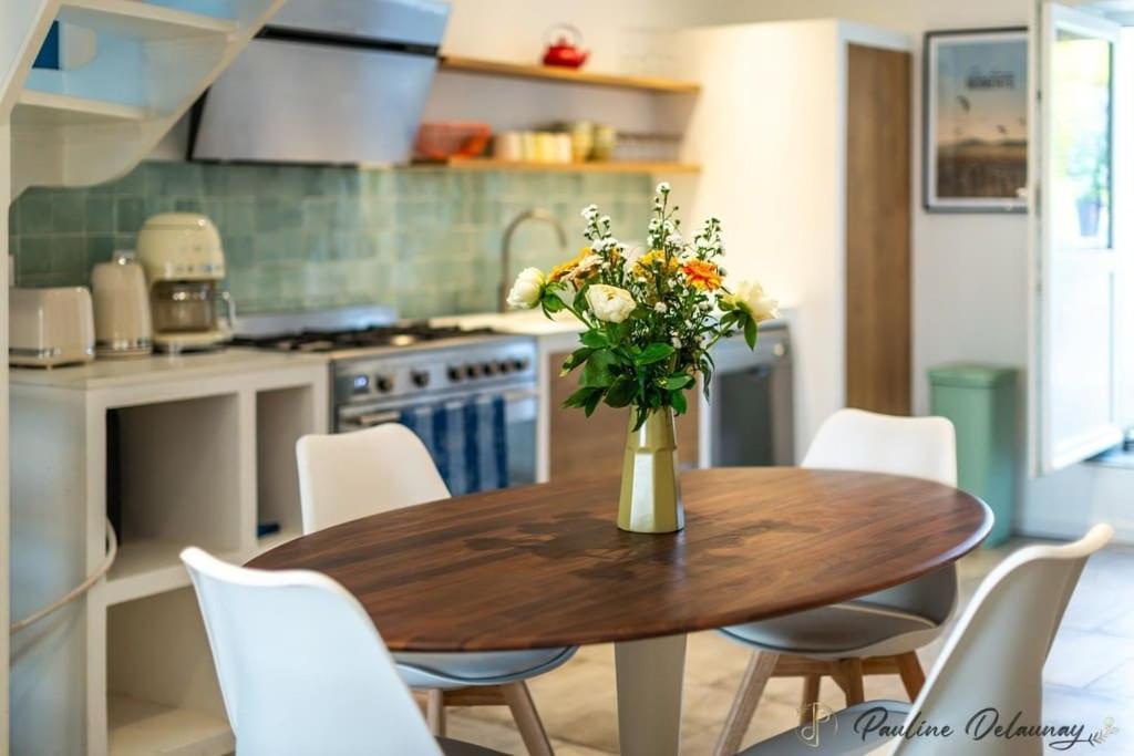 Ty Ar Mor Maison De La Mer, A 40 M De La Plage Saint-Michel-en-Grève 外观 照片